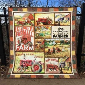 Farmer Quilt Blanket Ver 5  Quilt